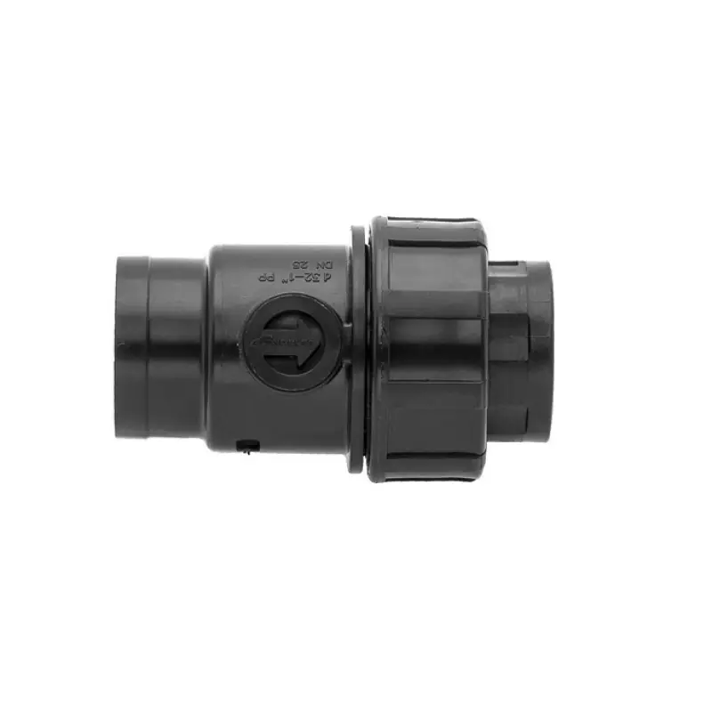 PE Zpětná klapka závitová 2" x 2" - PN16, na polyetylen Koopje